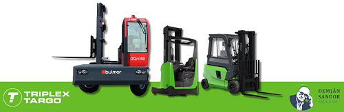 Új targoncák, akár féláron - A Demján Sándor 1+1 KKV Beruházás Élénkítő Támogatási Programmal (2.ütem)